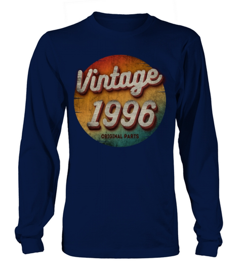 VINTAGE 1996 ORIGINAL PARTS Long sleeved Unisex