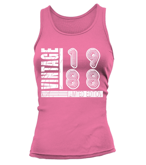 1988 vintage retro birthday gift Tank top Woman