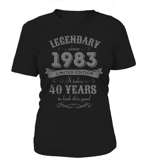 40th Birthday Vintage 1983 Women's T-Shirt