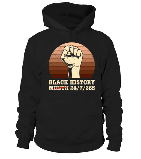 Black History Month USA History America African Hoodie Unisex