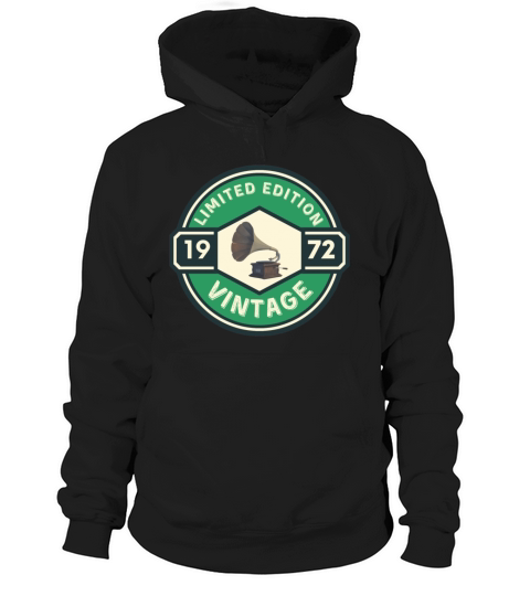Vintage 1972 Hoodie Unisex