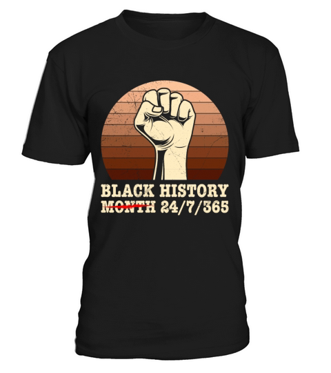 Black History Month USA History America African T-Shirt Unisex