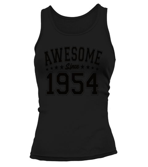 Awesome Since 1954 Birthday 1954 Vintage 1954 Tank top Woman