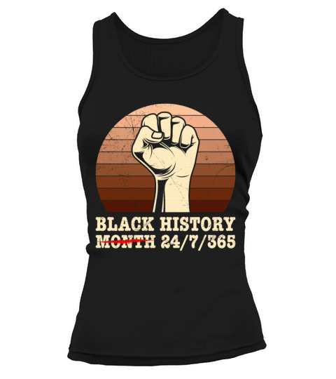 Black History Month USA History America African Tank top Woman