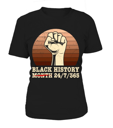 Black History Month USA History America African Women's T-Shirt
