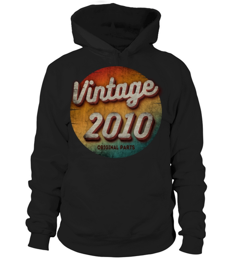 VINTAGE 2010 ORIGINAL PARTS Hoodie Unisex