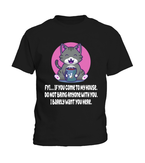 Dont Bring Anyone with You Introvert Friends Antis Kids T-Shirt