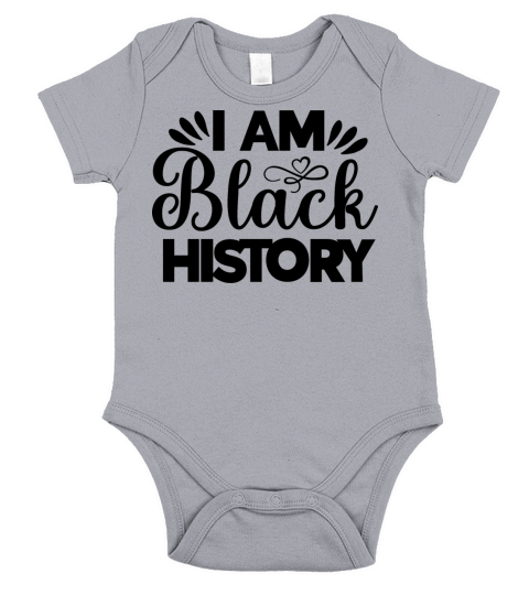 I Am Black History Short Sleeve Baby One-Piece