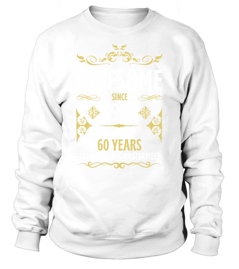 60th Birthday Vintage 1963 Sweatshirt Unisex