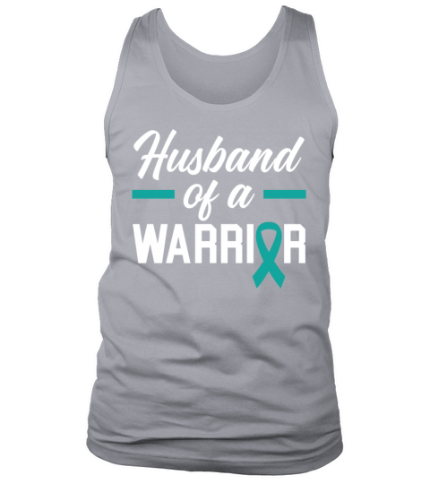 Husband Of A Warrior Cervical Cancer Supporter Tank Top Unisex