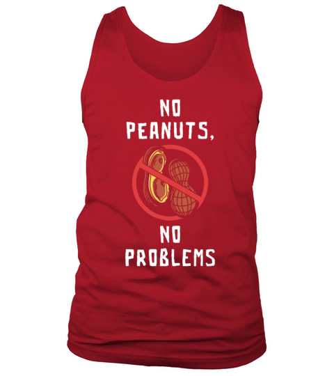 No Peanuts No Problems Peanut Allergic Tank Top Unisex