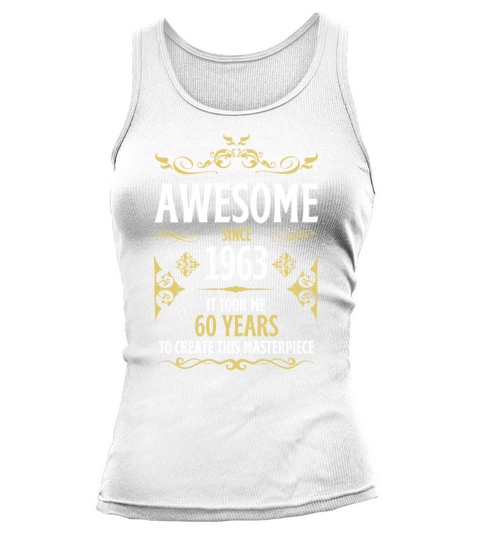 60th Birthday Vintage 1963 Tank top Woman
