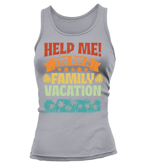 Beach Vacation Vibe Vintage Help Me Im On A Tank top Woman