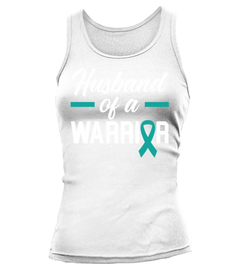 Husband Of A Warrior Cervical Cancer Supporter Tank top Woman