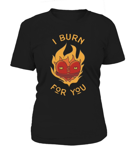 Heart In Flames Badge Vintage Tattoo Art Women's T-Shirt