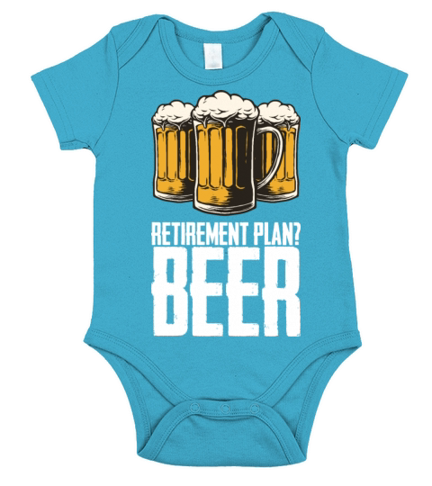 Man cave Beer drinking Short Sleeve Baby One-Piece