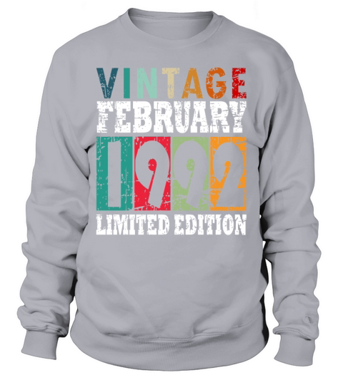 1992 February vintage Sweatshirt Unisex