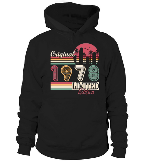 1978 original vintage birthday gift Hoodie Unisex