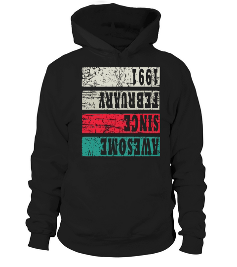 1991 Vintage Birthday Present Hoodie Unisex