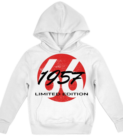 66th birthday men women 66 years 1957 vintage Kids Hoodie