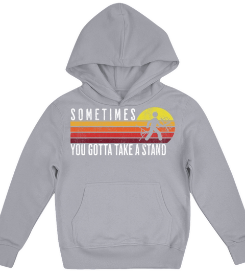 SOMETIMES YOU GOTTA TAKE A STAND RETRO VINTAGE COO Kids Hoodie