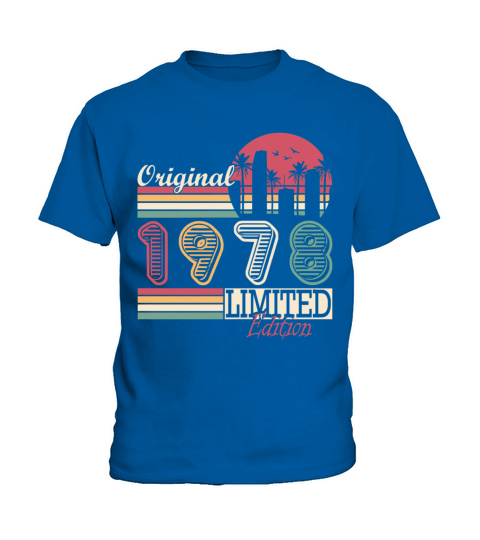1978 original vintage birthday gift Kids T-Shirt
