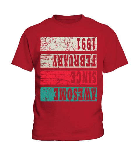 1991 Vintage Birthday Present Kids T-Shirt