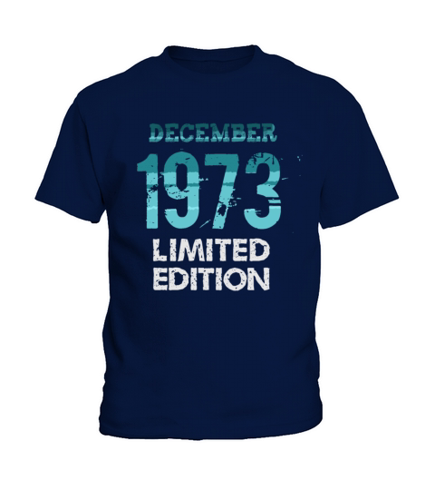 December 1973 Limited Edition Kids T-Shirt