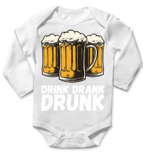 Beer Fraternity Gift Long Sleeve Baby One-Piece