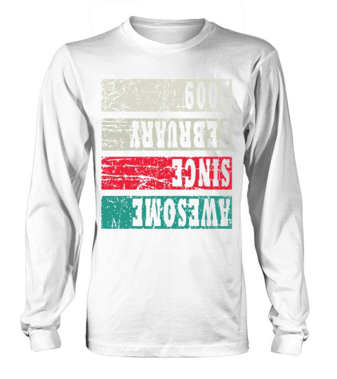 Vintage 14th Birthday 2009 Sports Gift Long sleeved Unisex