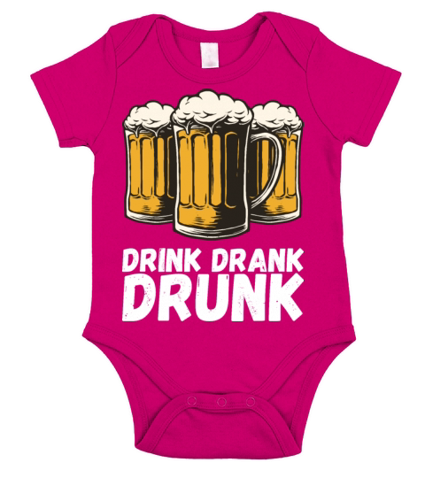 Beer Fraternity Gift Short Sleeve Baby One-Piece