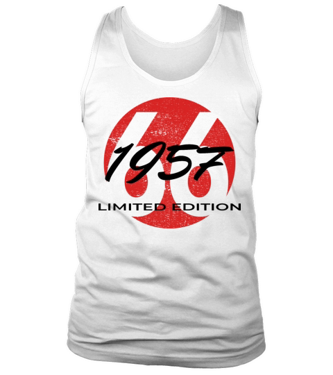 66th birthday men women 66 years 1957 vintage Tank Top Unisex