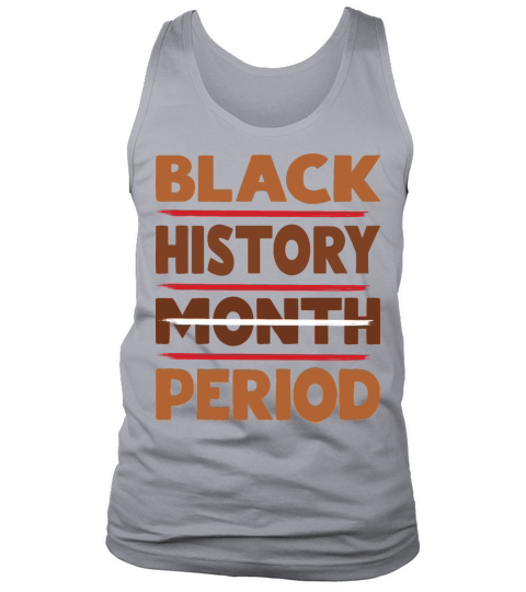 Black History Month Period Melanin Tank Top Unisex
