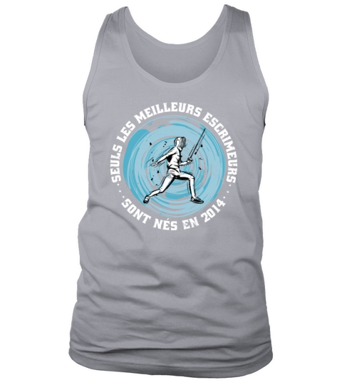 Fencers born in 2014 Birthday Vintage Tank Top Unisex