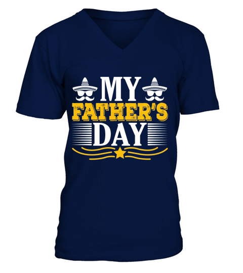 My father’s day V-Neck T-shirt