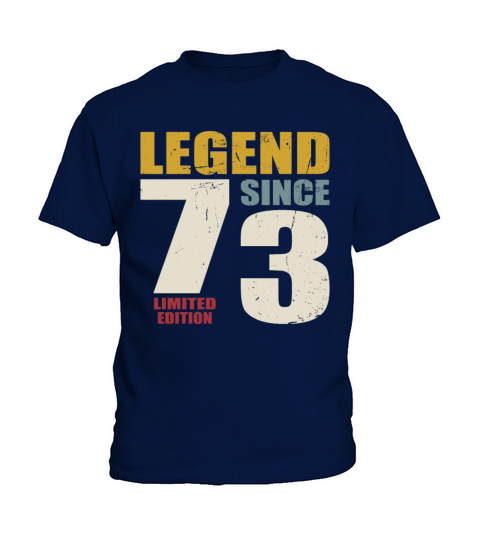 50th birthday vintage 1973 legend since 1973 Kids T-Shirt