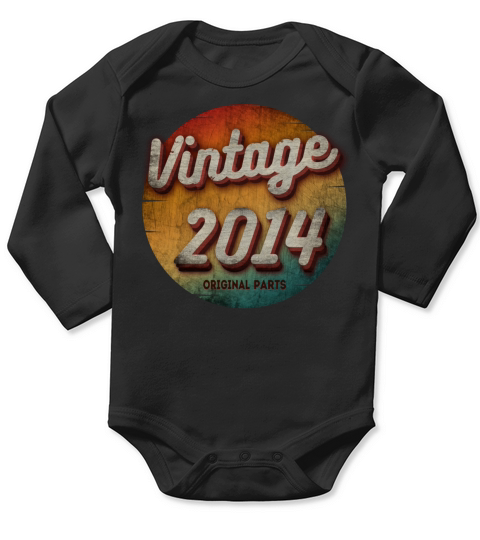 VINTAGE 2014 ORIGINAL PARTS Long Sleeve Baby One-Piece