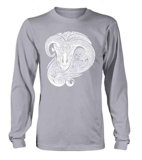 Elegant Capricorn Vintage Tribal Tattoo Long sleeved Unisex