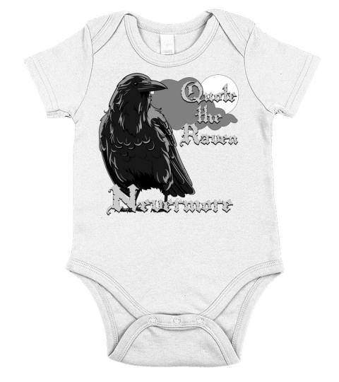 Quote the Raven Nevermore Short Sleeve Baby One-Piece