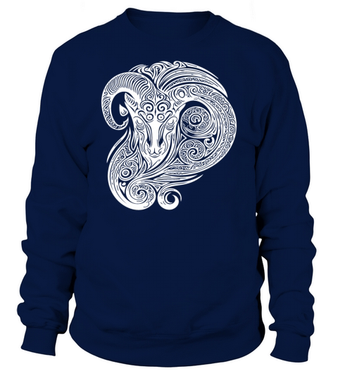 Elegant Capricorn Vintage Tribal Tattoo Sweatshirt Unisex