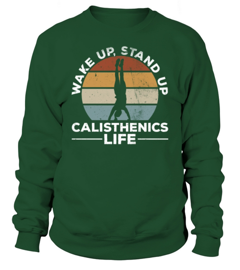 Vintage Calisthenics Life Retro Pull Ups Retro Sweatshirt Unisex