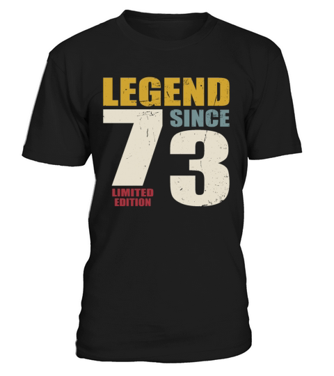 50th birthday vintage 1973 legend since 1973 T-Shirt Unisex