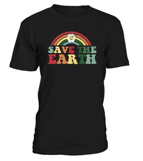 Save the Earth Vintage Distressed Earth Day T-Shirt Unisex