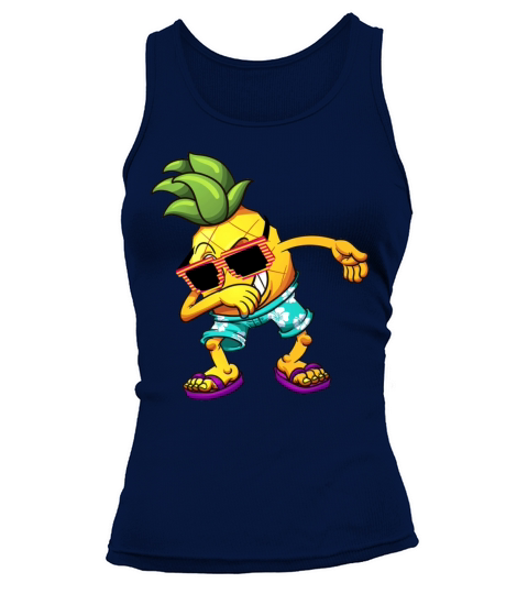 Dabbing Cool Sunglasses Pineapple Tank top Woman