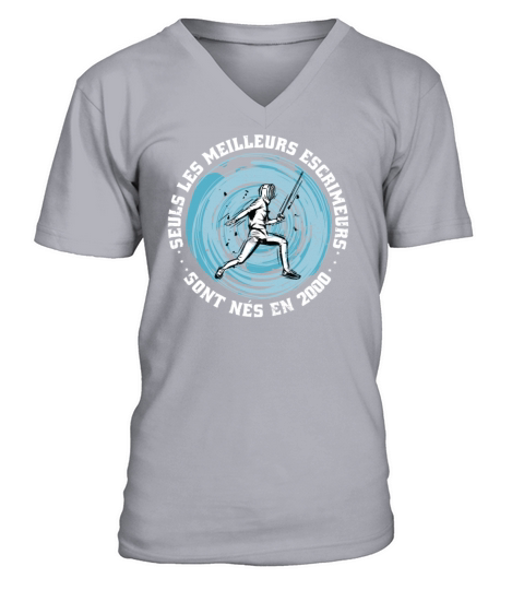 Fencers born in 2000 Birthday Vintage V-Neck T-shirt