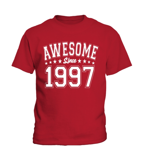 Awesome Since 1997 Birthday 1997 Vintage 1997 Kids T-Shirt
