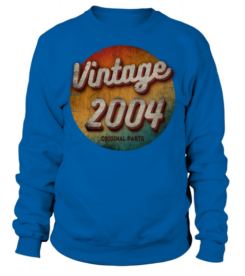 VINTAGE 2004 ORIGINAL PARTS Sweatshirt Unisex
