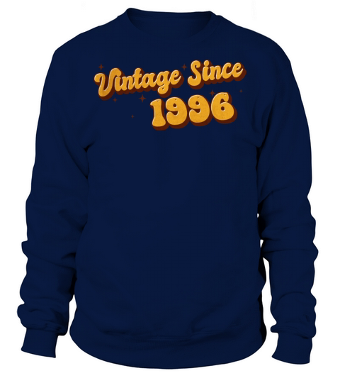 Vintage since 1996 27 Years Old - Groovy 27th Sweatshirt Unisex
