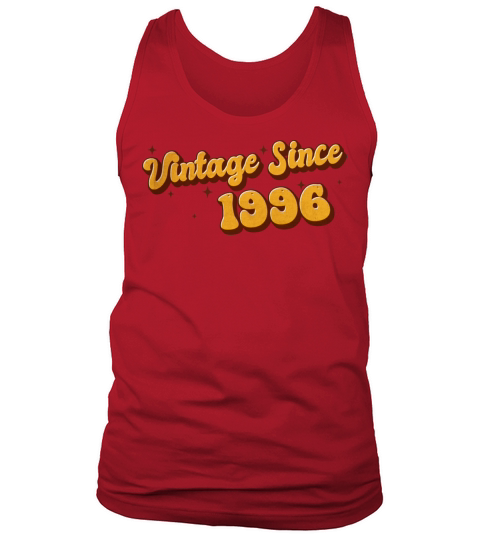 Vintage since 1996 27 Years Old - Groovy 27th Tank Top Unisex