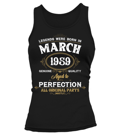 Legends Were Born In March 1959 Tank top Woman